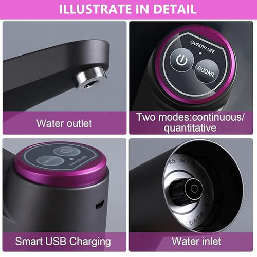 Barreled Water Pumper Mineral Spring Water Dispenser