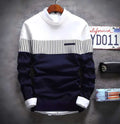 Cotton Blend Color Block Full Sleeves T-Shirts