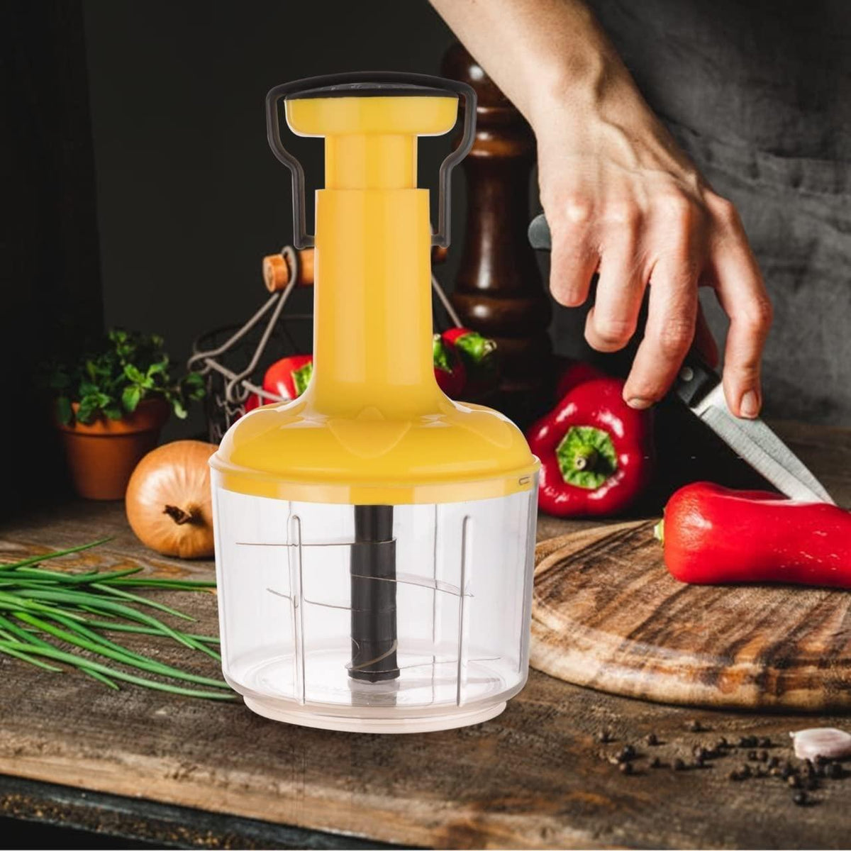 Manual Speedy Hand Press Food Chopper