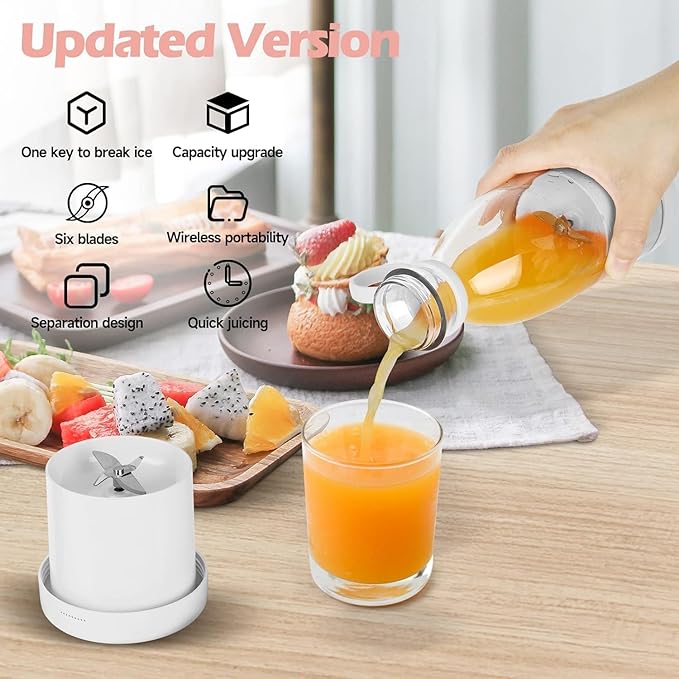 Electric Portable Mini Juicer Bottle