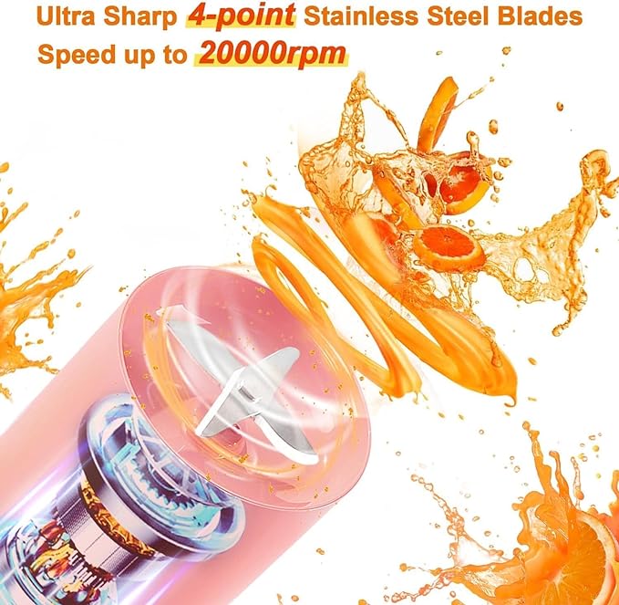 Electric Portable Mini Juicer Bottle