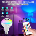 Colour Changing LED Bulb with Bluetooth Speaker & Remote