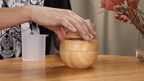 Wooden Aroma Diffuser Humidifier